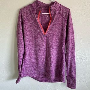 1/4 zip athletic shirt
